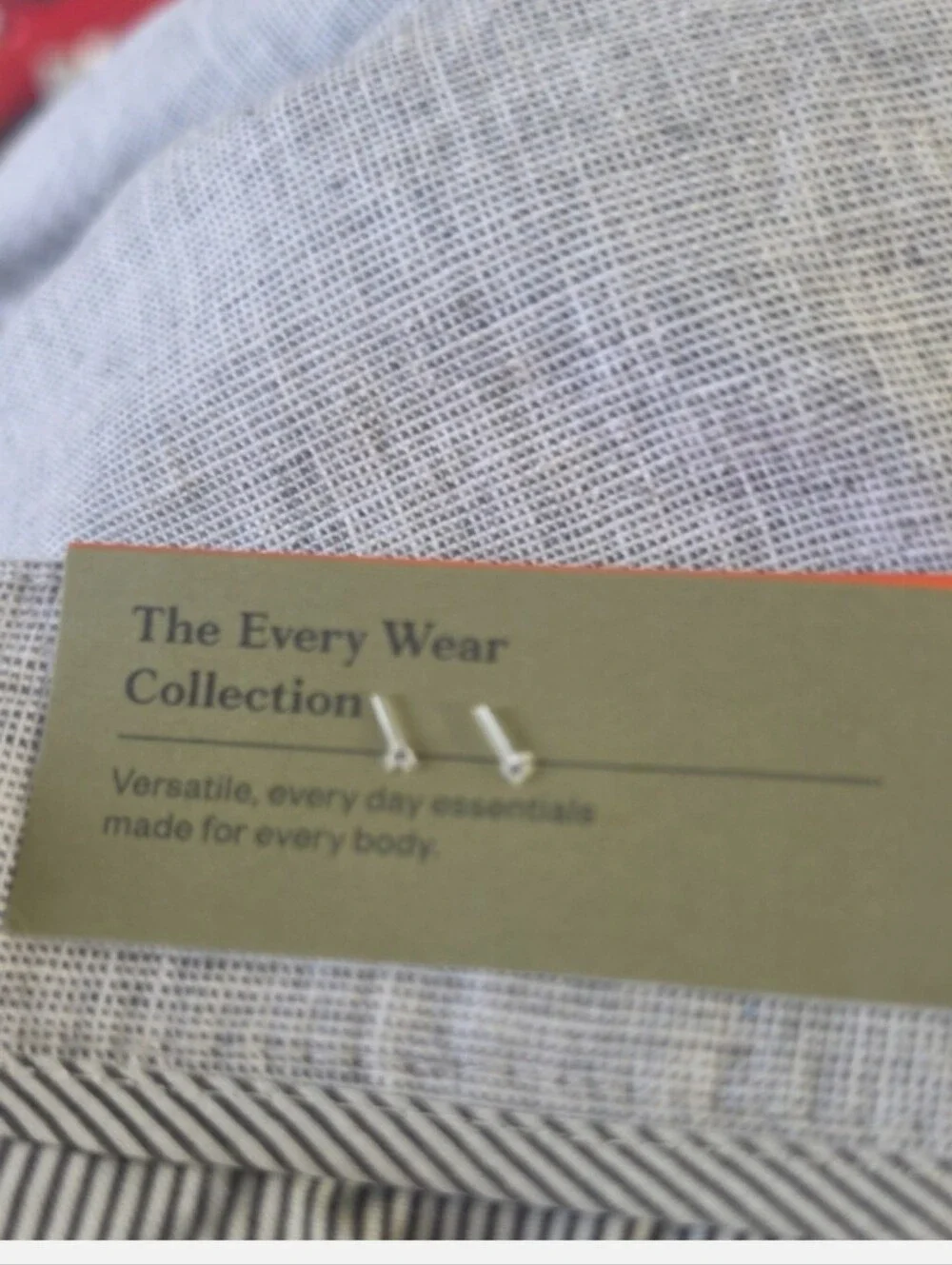 Goodfellow Linen Shorts Mens Gray Cotton Flat Front Every Wear Short Size 54